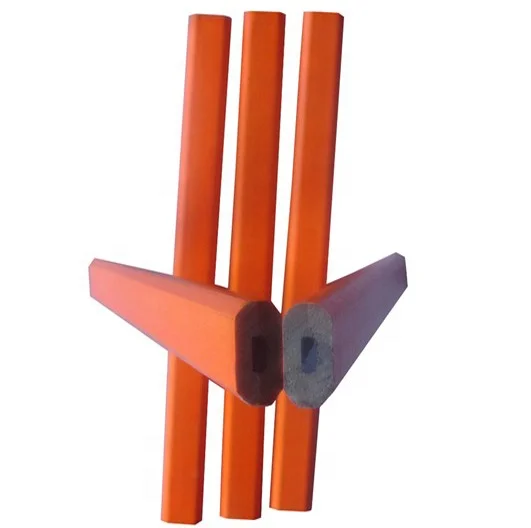 Personalized Construction Builders Wood material marking Carpenter Pencil Flat pencil