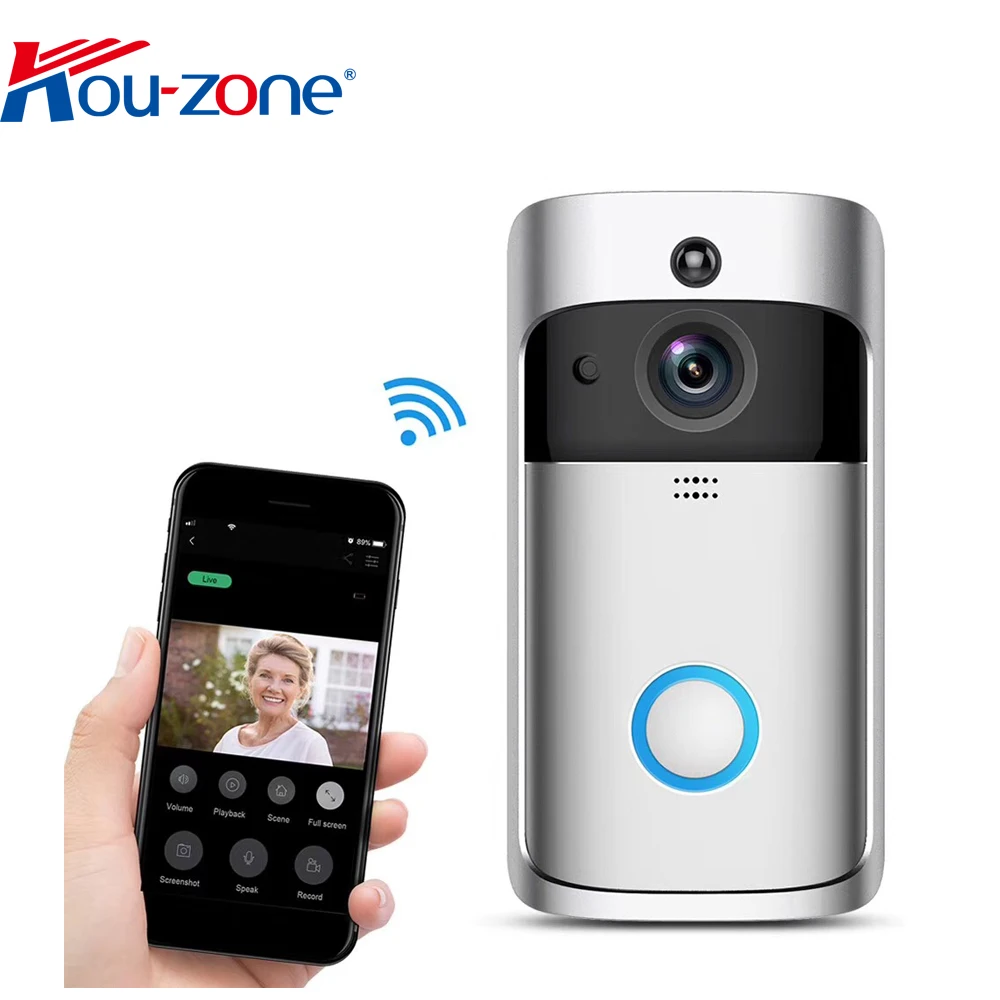 Easy to buy 2018 New arrivals WirelessVideoDoorbellSmart Security WIFI DoorBell ring Camera