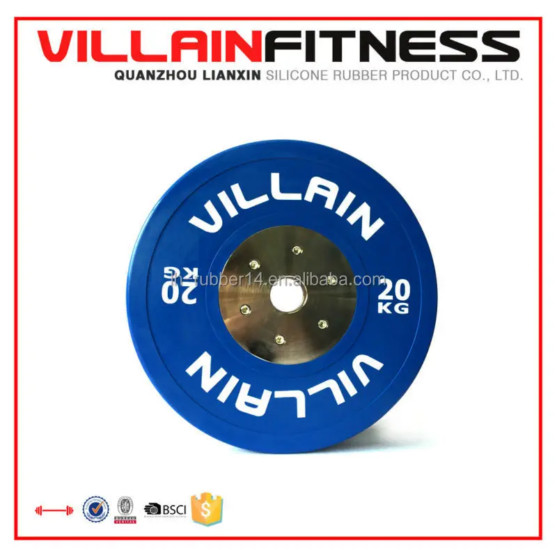 CF Professional Rubber Colored Bumper Plate 2015