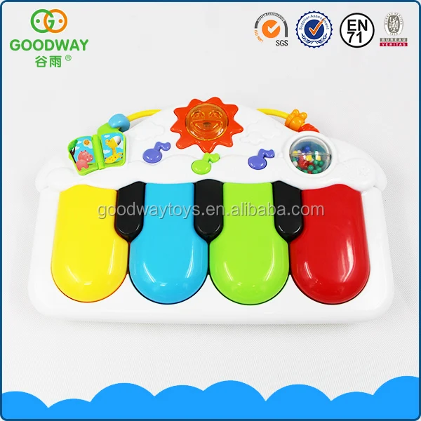 Abs материал тренажерный зал игрушки смешные освещенные музыкальные рояль