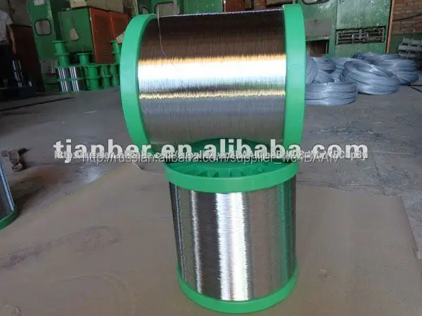 galvanized steel wire Q-195 hot gal. 40-60g/m2 diameter 0.18 to 0.2mm for scrubber sponge