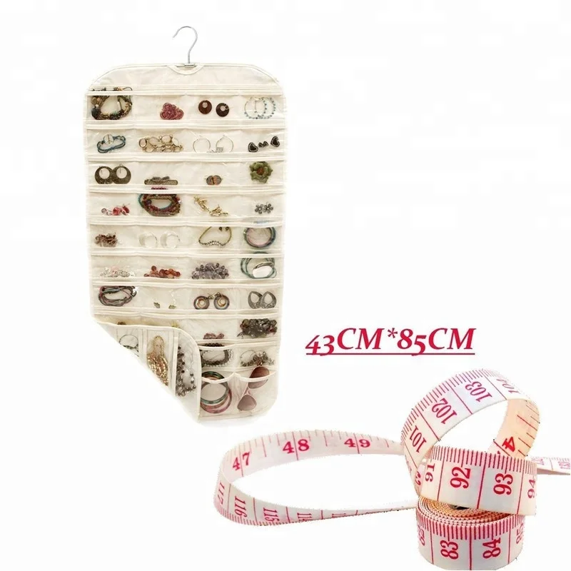 
CANVAS Ultra 80 Pockets Hanging Jewelry Organizer 