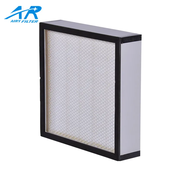 High Efficiency  Minipleated Hepa Filter  In Cloth