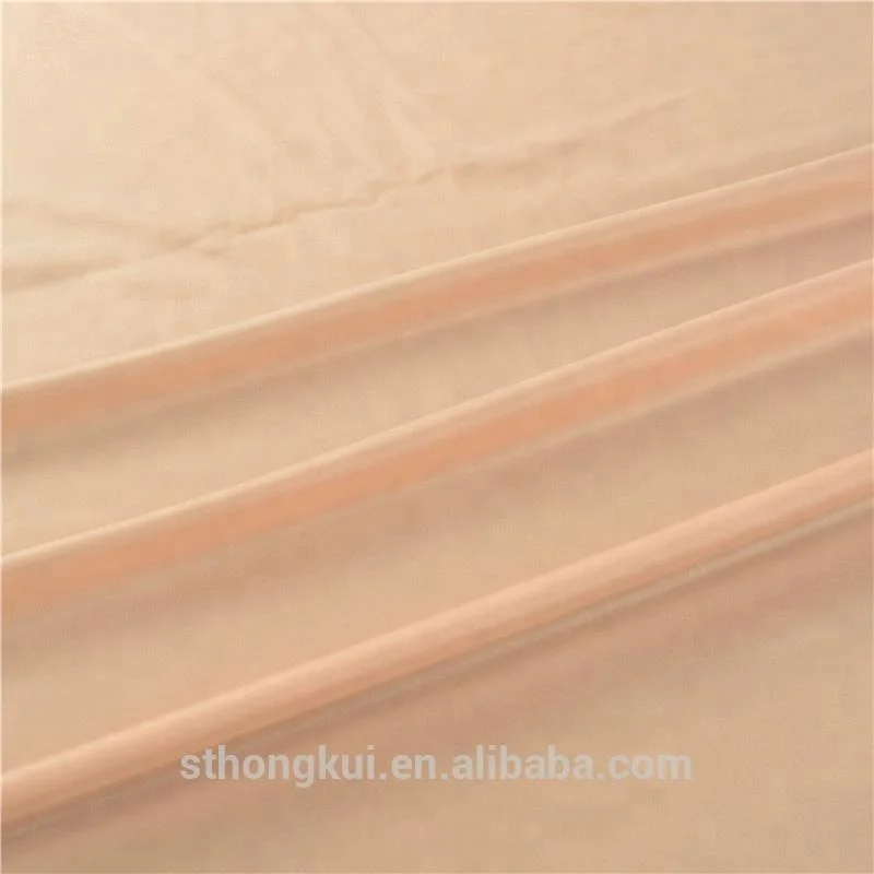 
Hot sale tricot lining muslin fabric/polyamide elastane knitted fabric for underwear 