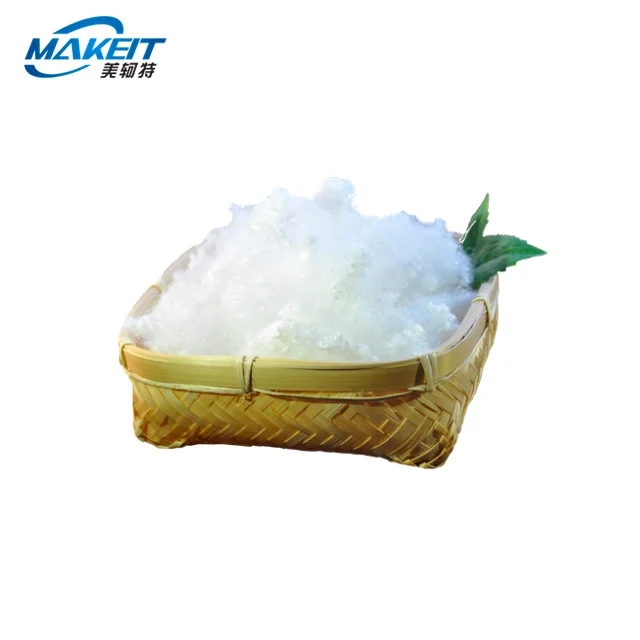 
Makeit factory lowest price pillow filling material polyester staple fiber 