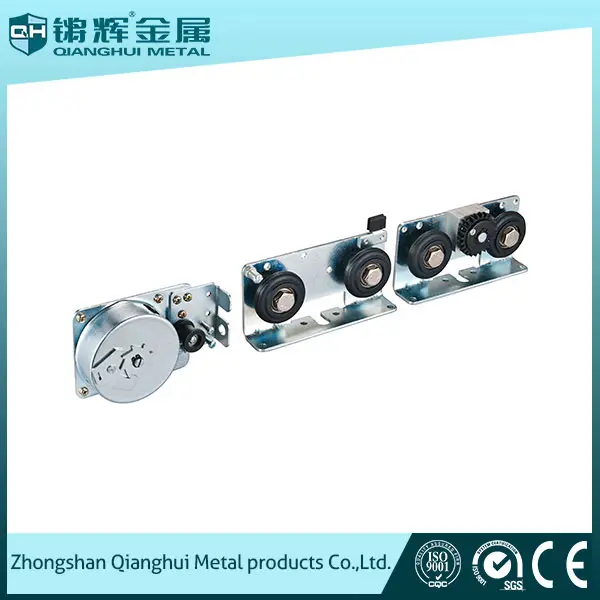 self-closing sliding door system package fitting for single door