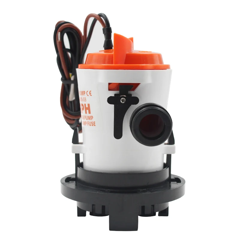 12V Cartridge Aerator Pump Livewell Baitwell Bilge Pump 350/600/800GPH