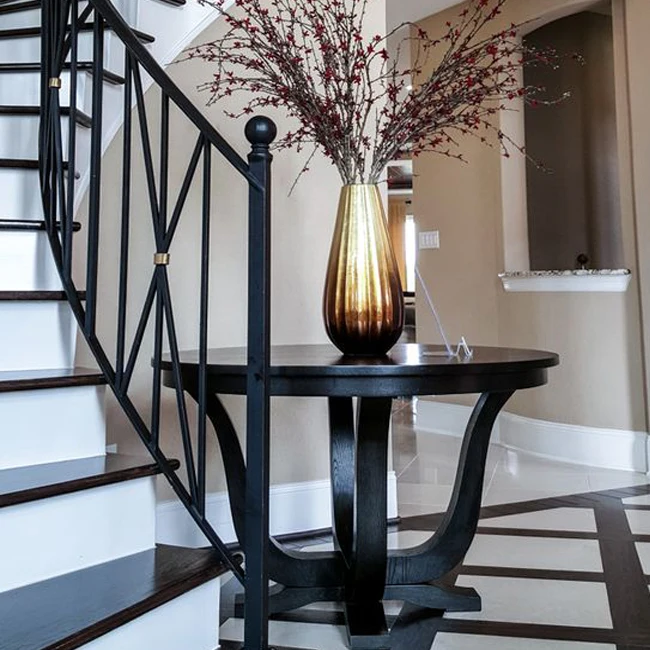 Цена по прейскуранту завода дом основные кованые железные перила балкона дизайн/Железный гриль дизайн для