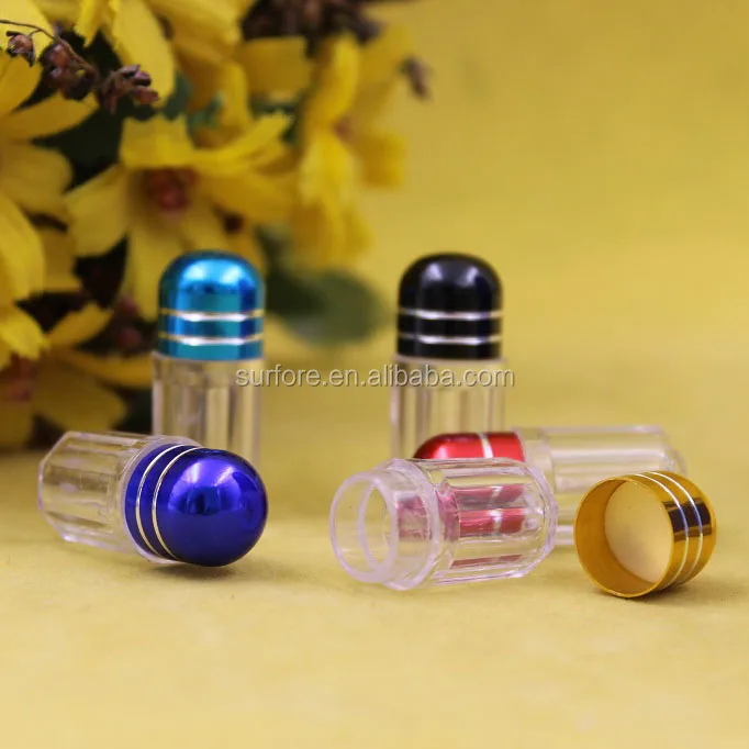 single piece octagon capsule plastic small portable pill container