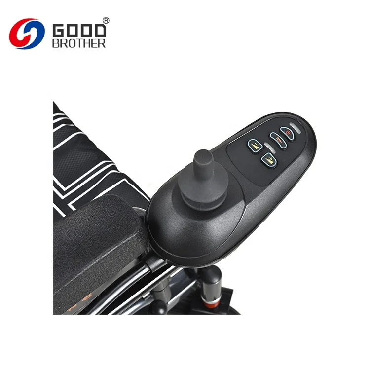 HG-W660B big rear wheel electronic magnetic brake folding  manual electric power  wheelchair