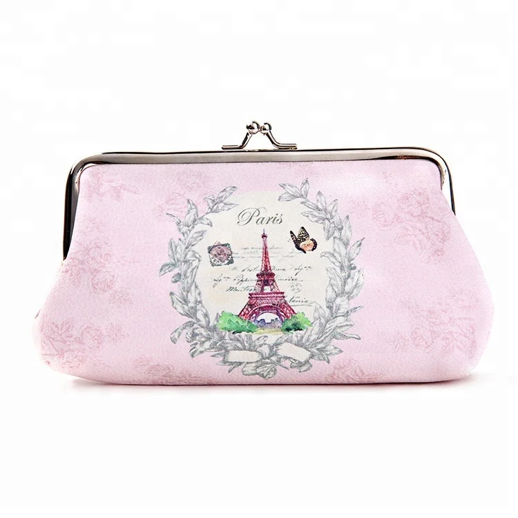 Wholesale Fashion Paris Coin Pu Leather Mini Bag and Purse