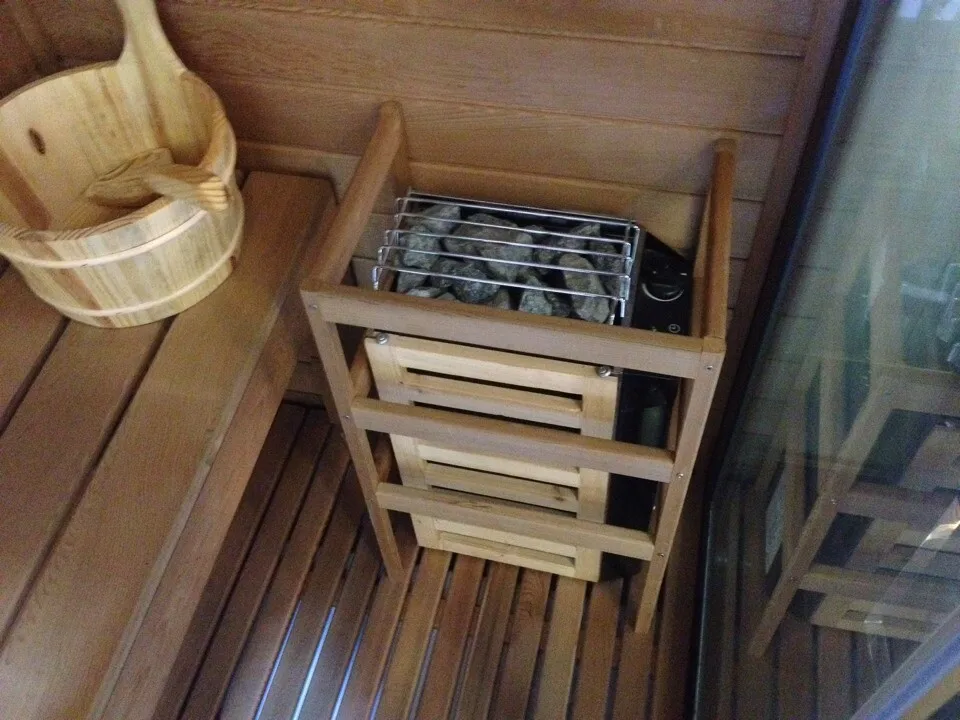 The Indoor Fantastic Solid Canada Cedar Steam Shower Sauna Combos