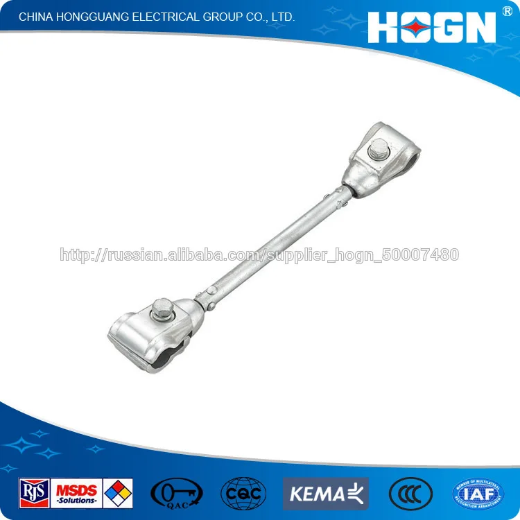 electrical overhead lines fittings aluminum alloy fjq type gaskets for double conductor