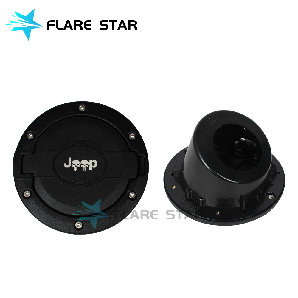 
Fuel Filler Door Cover, Latest Model Fuel Tanks for JK 07-16, CARAccessories 