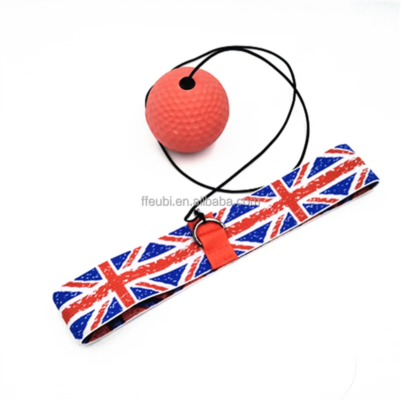 Боксерский Тренировочный Мяч, тренировочный мяч с повязкой на голову для тренировки рефлекса скорости, боксерские упражнения