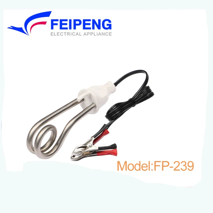 FP-239 high quality hot sale DC 12v 24v immersion water heater for car