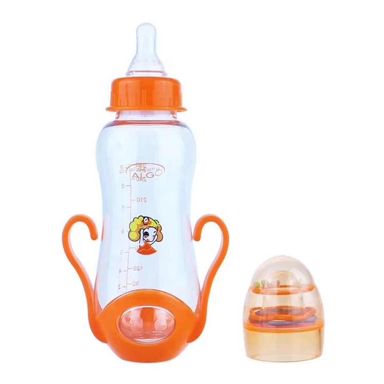 280ml / 10oz standard neck feeding bottle for baby, bpa free baby feeder bottle, baby nursing bottle