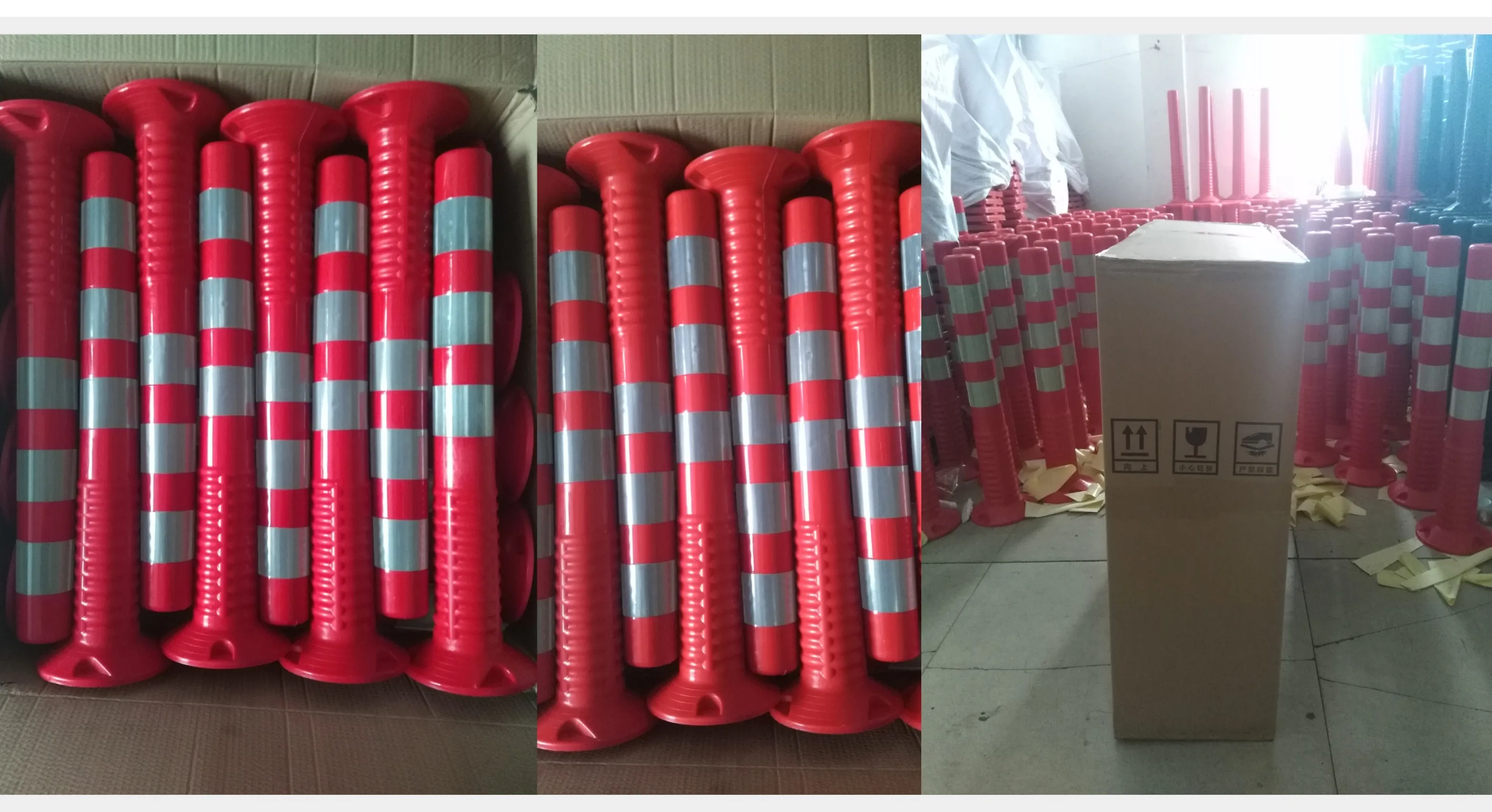 Гибкий столбик H75cm TPU, ограждение столба