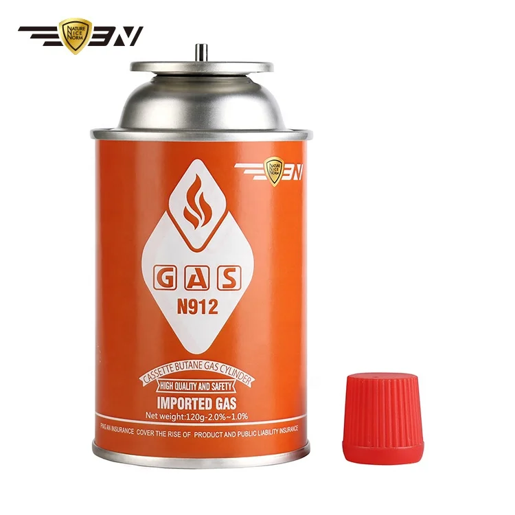 
Camping Butane Gas Cylinder(120g) for Portable Butane Cooker, Powerful Camping Butane Gas Cartridge, 3N Easy Use Butane Gas 