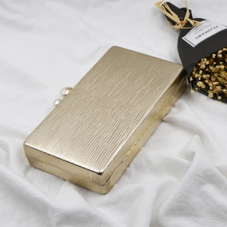 Acrylic Luxury Gold Color Clutch box Evening Party Bag Women lady ladies girl Purse bags wholesale