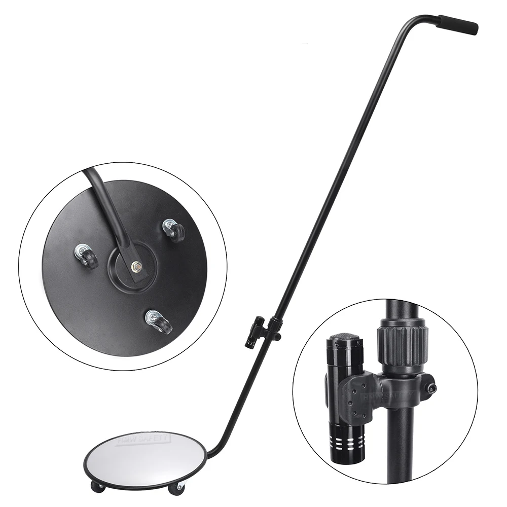 Hot sales 5 pack under vehicle security checking mirror with light