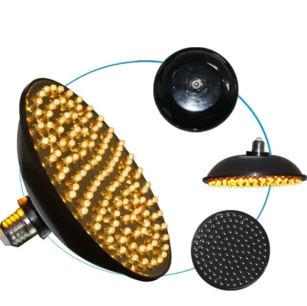 200MM Traffic light LED Module Housing with cobweb cover flashing core