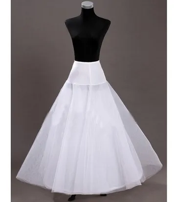 
New Arrive High Quality Tulle A-Line Bridal Wedding Underskirt Accessories WF940 
