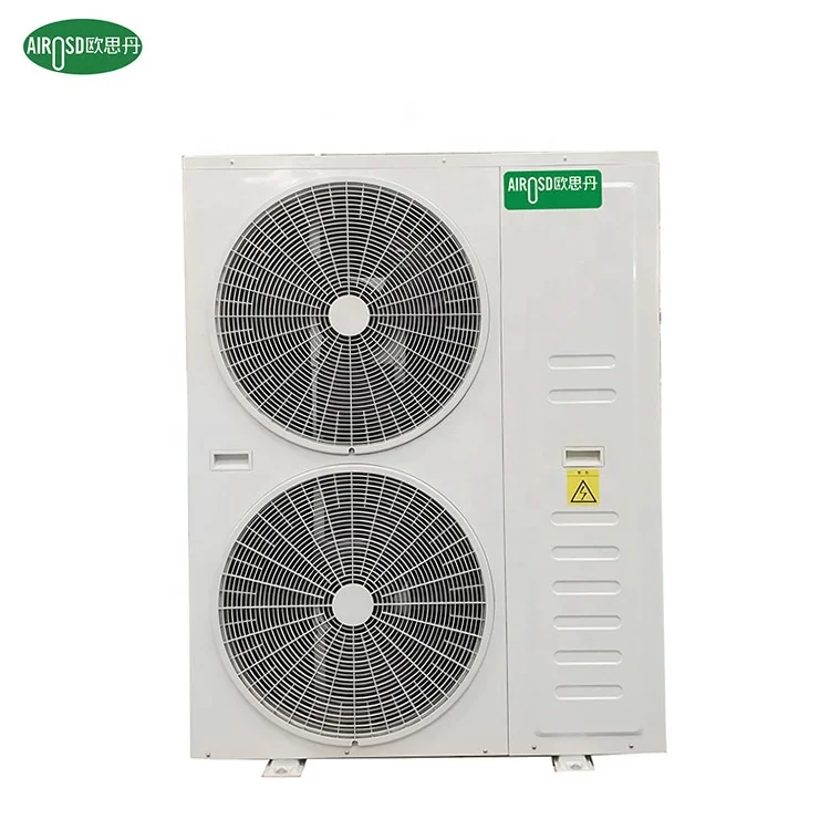 Heating/cooling family hotel school ground source heat pump with dc inverter