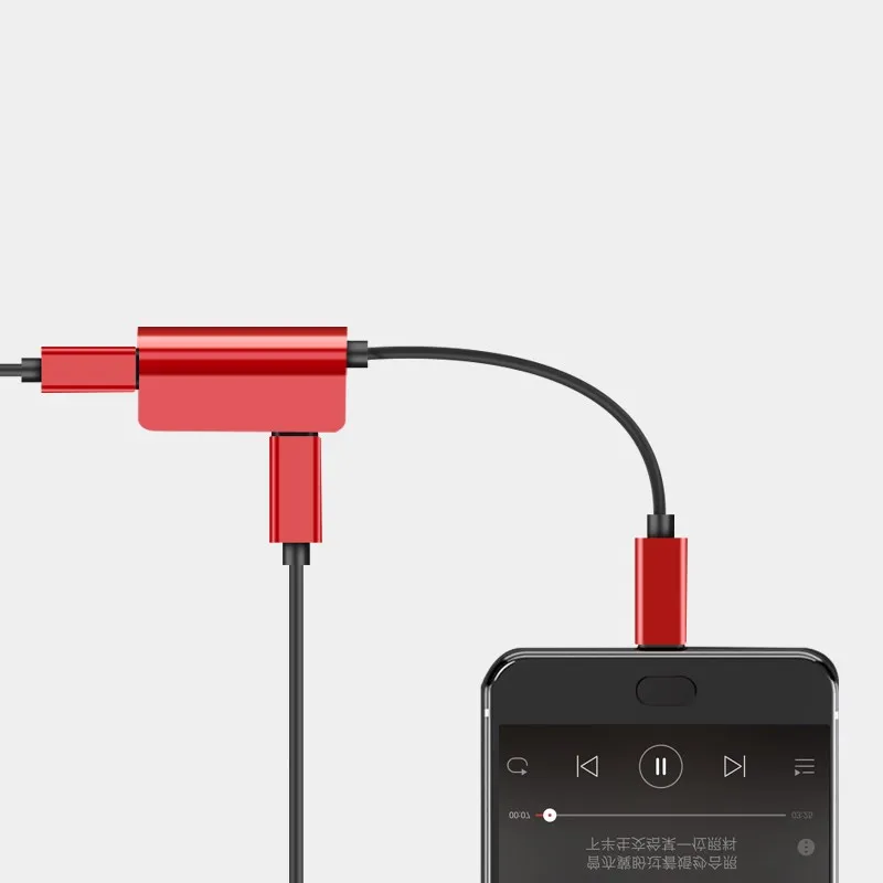 Соединительный шнур USB Type-C для аудиоадаптера 3,5 мм