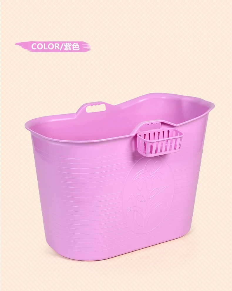 Food grade PP5 material, environmental protection, portable bathtub plastic tub for adult