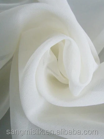 PFD georgette silk fabrics 100% mulberry silk 5momme,8momme,10momme,12momme,15momme professional silk fabric manufacturer  China