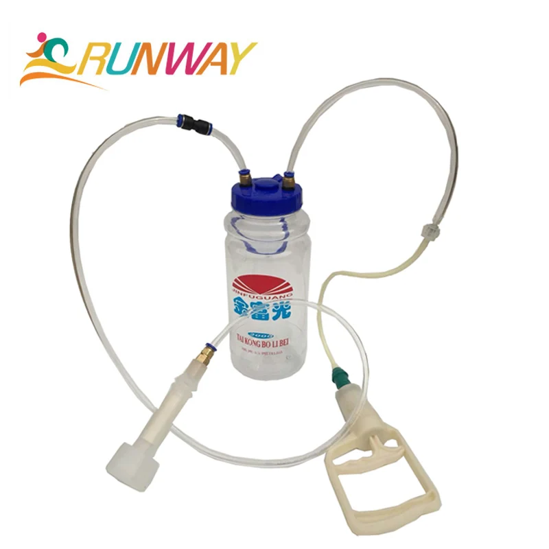 Mobile Milking Machine Hand 2L One Teat Milker Goat Sheep Milking Machine