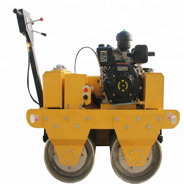 Honda gasoline engine and Kipor diesel engine small vibratory road roller price