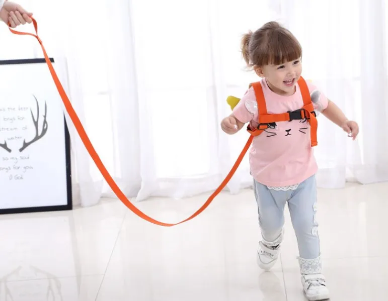 
Kids Safety Walking Harness Leash Backpack Children Wrist Traction Rope Anti Lost Kit 