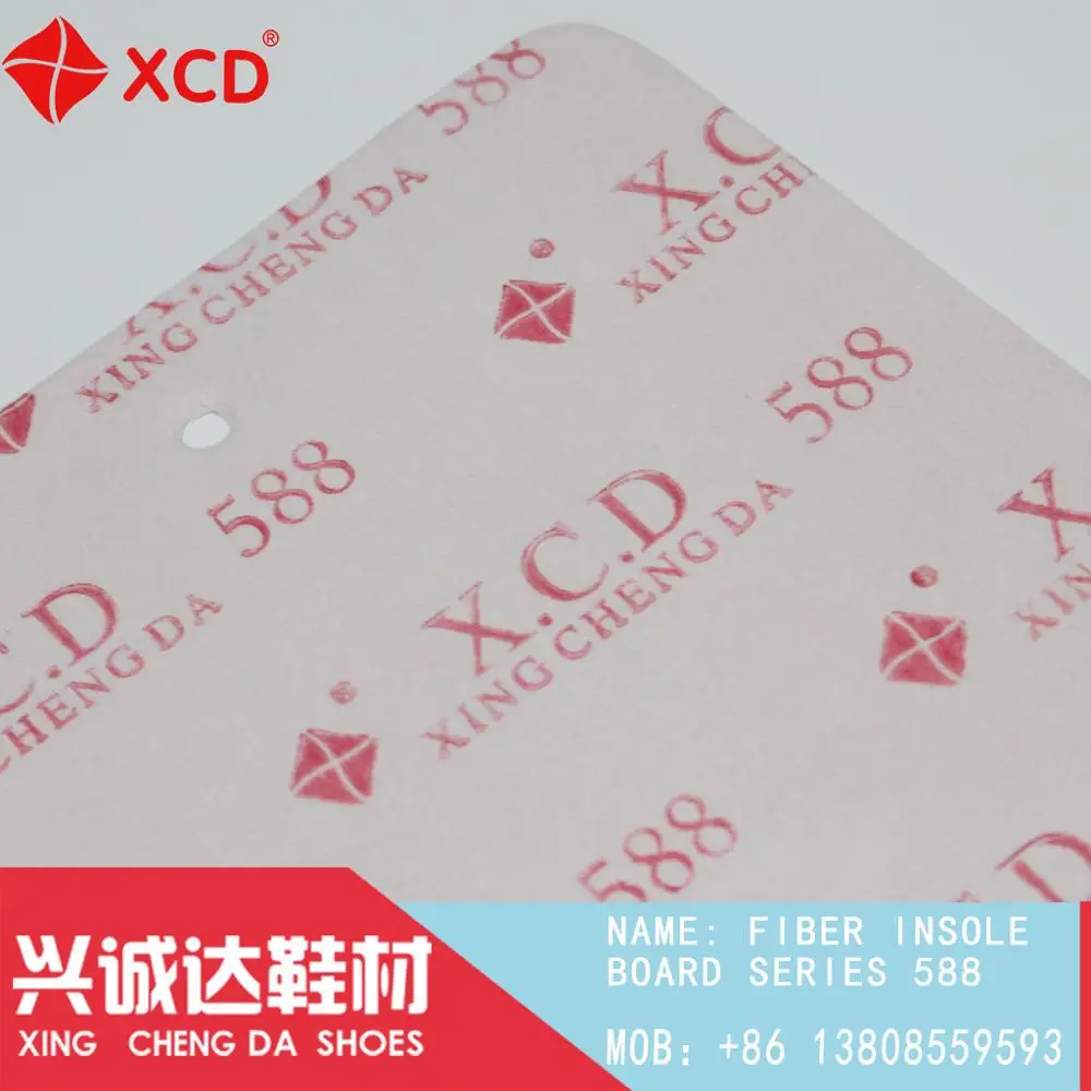 XCD-588 --  insole board cellulose fiber insole board sheets for shoes