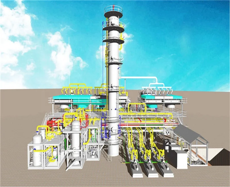 Natural gas desulfurization equipment Gas sweetening unit Natural gas processing equipment