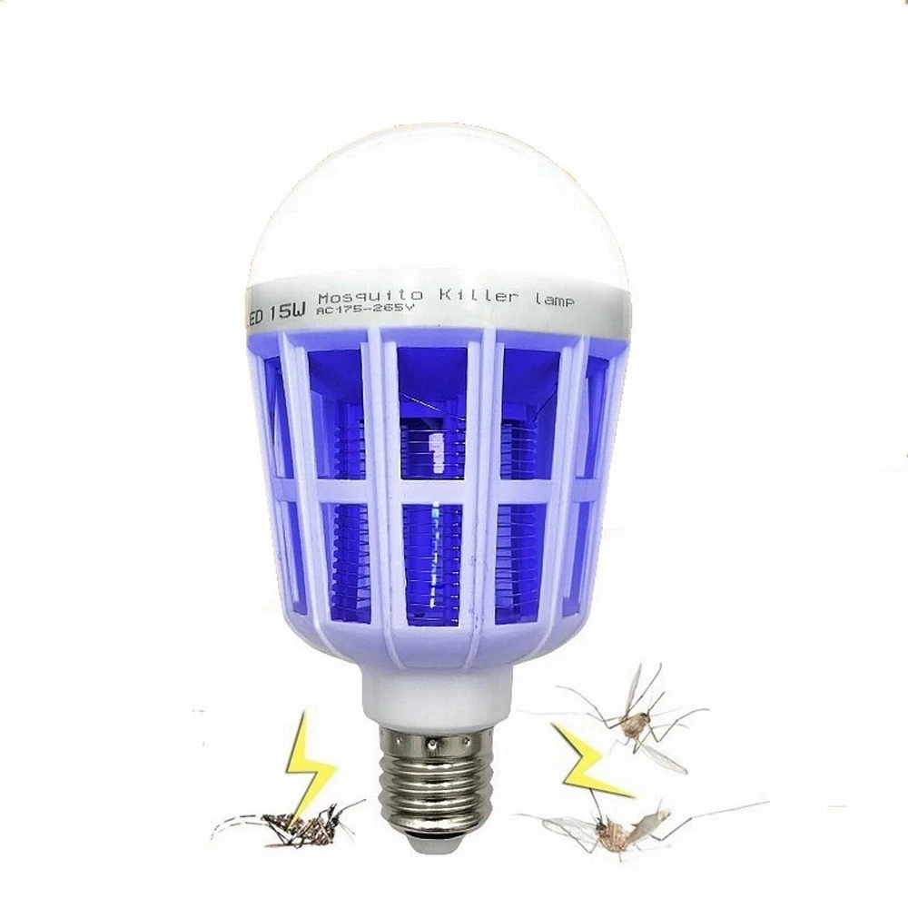
Hot sale 110V Two modes LED Mosquito killer lamp with E27/B22 lamp holder, anti mosquitos lamp with competitive price 