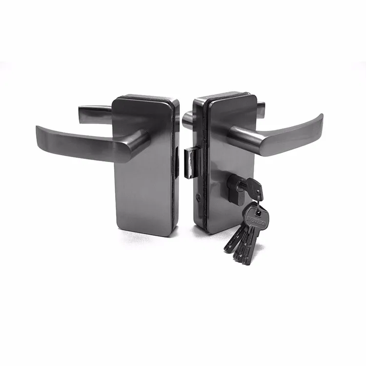 bulk buy from china hot sell tempered glass door lock