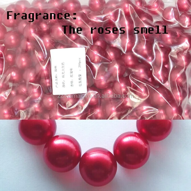 
Wholesale 3.9g Red Pearl Round shaped Bath Oil Beads Cherry Fragrance Bath Oil Pearls SPA 100pcs/lot  (60291732838)