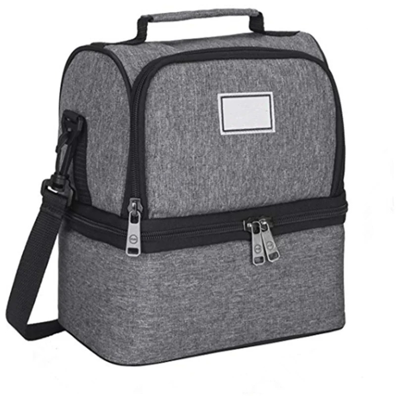 Лидер продаж 2018, изолированная сумка-холодильник с передним карманом на молнии