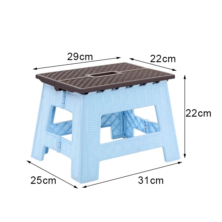 patent rattan folding plastic stool