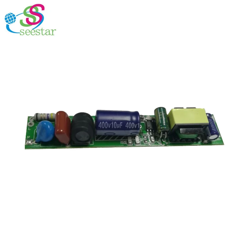 6-22W 60-260mA LOW PF No Flicker Constant Current T5 T8 Tube Light LED Driver Pass EMC led driver