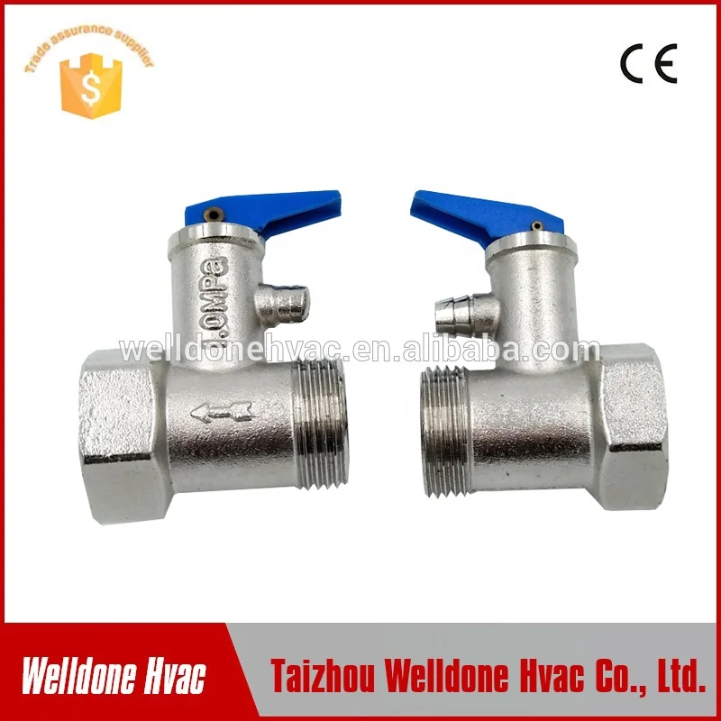 adjustable water pressure relief valve spring loaded boiler safety valves