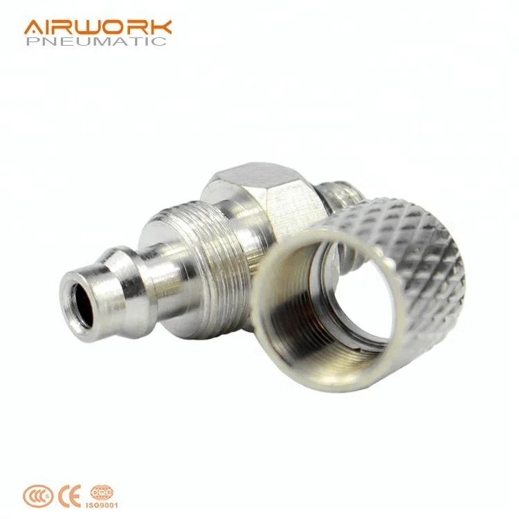 mini pneumatic m5 male straight quick connect air fitting hose connector