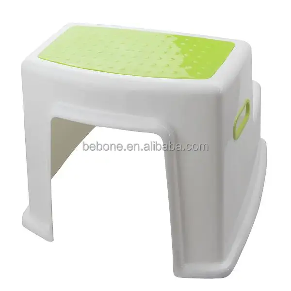 New design Portable Anti-slip Training 2 Step Plastic Stool for Kids