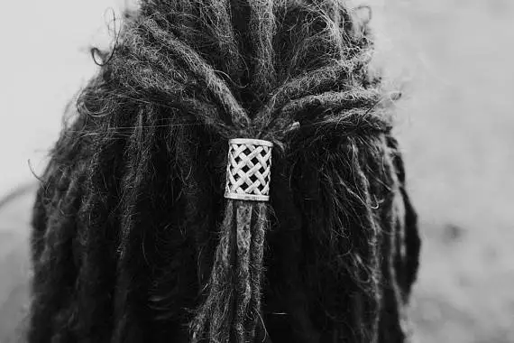 Factory Antique Silver Viking Big Knots Vikings Large Beads for Bracelets for Pendant Necklace for Beards for Hair Beads