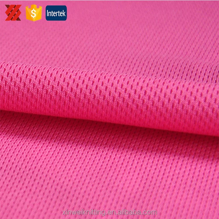 
One side waterproof one side dry fit coolmax bird eye mesh eyelet fabric for water sports 