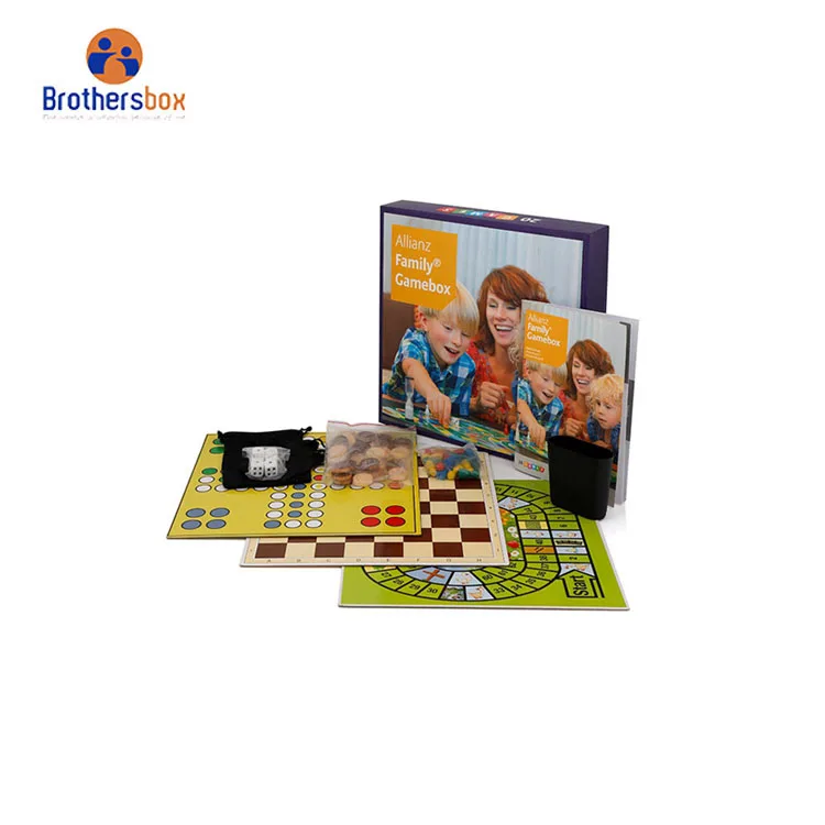 
 Упаковочная коробка для настольных игр с индивидуальным дизайном  