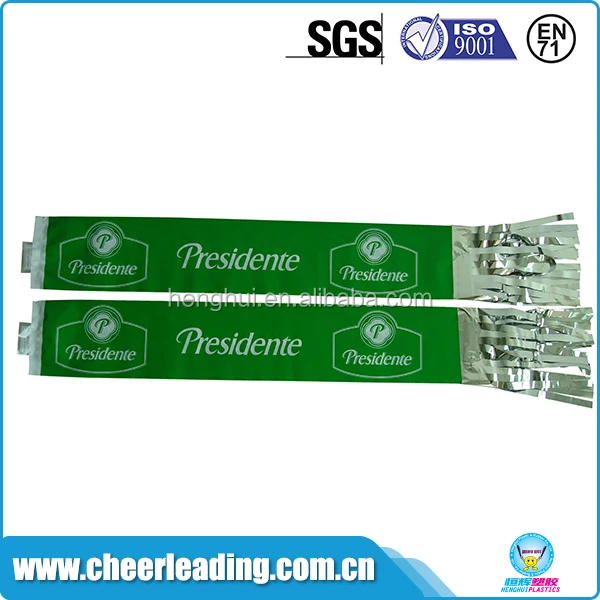 Оптовая продажа pe дешевые pom Bang надувные аплодисменты палочки