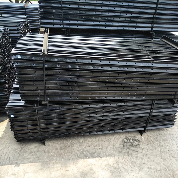 6ft 8ft Long 1.58 1.86 kgs black  Bitumen Farm Fence Support Post Australia Star Picket Y t post Fence Post wholesale for sale